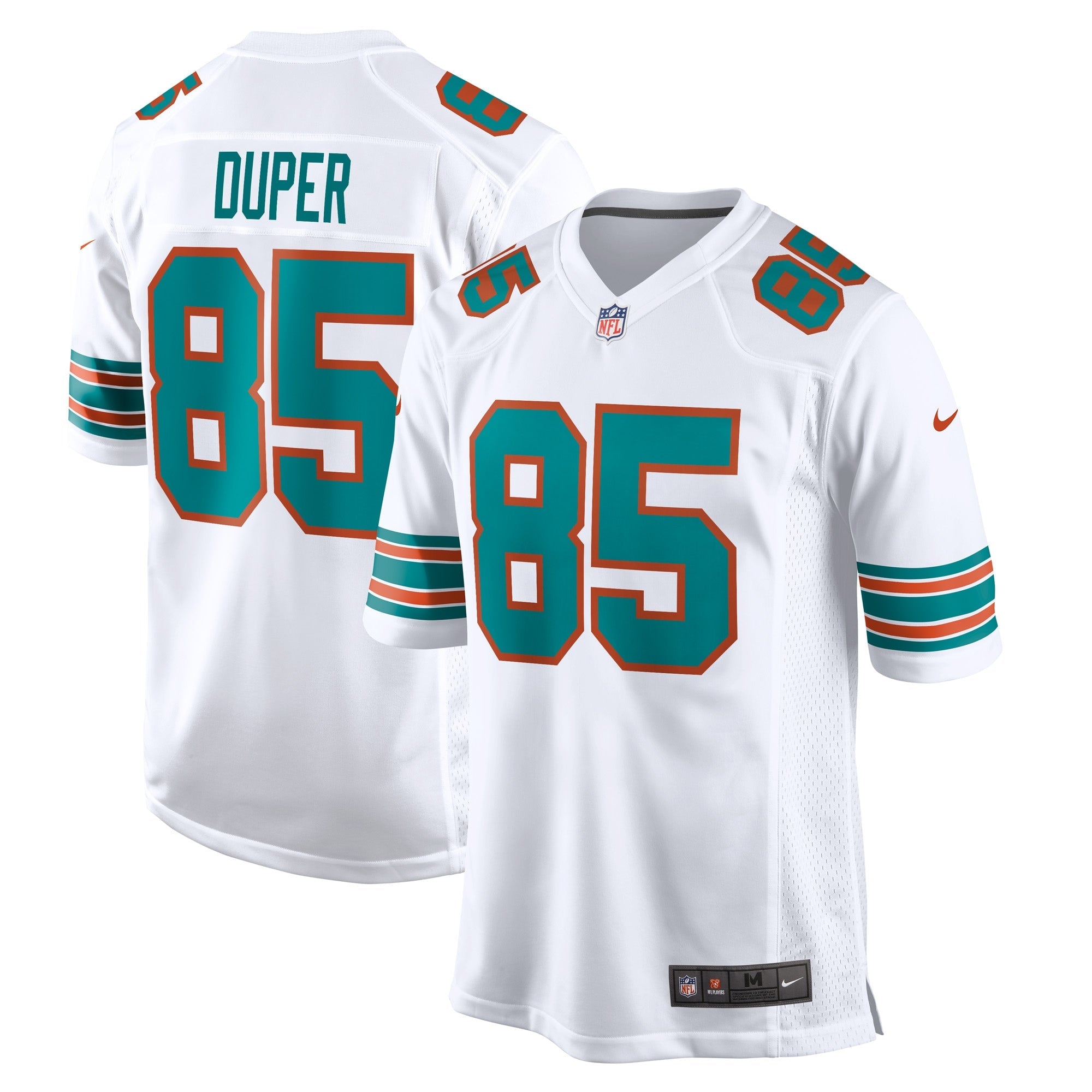 Mark Duper Miami Dolphins Nike Game Retired Player Jersey - Aqua/White