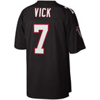 Michael Vick Atlanta Falcons Big & Tall 2002 Retired Player Replica Jersey - Black