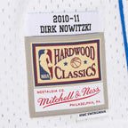 Dirk Nowitzki Dallas Mavericks 2010/11 Hardwood Classics Swingman Jersey - White