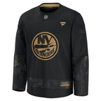 New York Islanders  2024 Military Appreciation Practice Jersey - Black