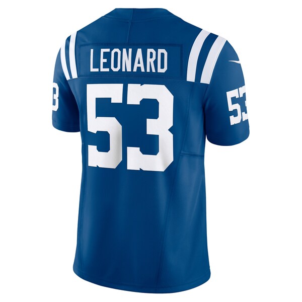 Shaquille Leonard Indianapolis Colts Nike Vapor F.U.S.E. Limited Jersey - Royal/Blue/White