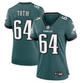 Brett Toth Philadelphia Eagles Nike Women's  Game Jersey - Midnight Green