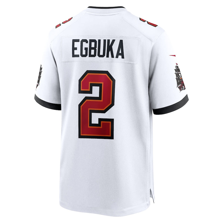 Youth Emeka Egbuka Tampa Bay Buccaneers Nike Team  Game Jersey -  White