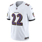 Derrick Henry Baltimore Ravens Nike Vapor F.U.S.E. Limited Jersey - White/Purple/Black