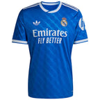 Jude Bellingham Los Merengues adidas 2025/26 Third Replica Player Jersey - Blue
