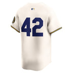 Milwaukee Brewers Nike 2024 Jackie Robinson Day Home Limited Jersey – Cream