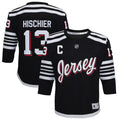 Nico Hischier New Jersey Devils Youth 2021/22 Alternate Replica Player Jersey - Black