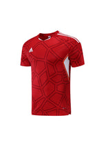 Adidas Short Sleeve Training Jersey Set - AD01- Red/Black