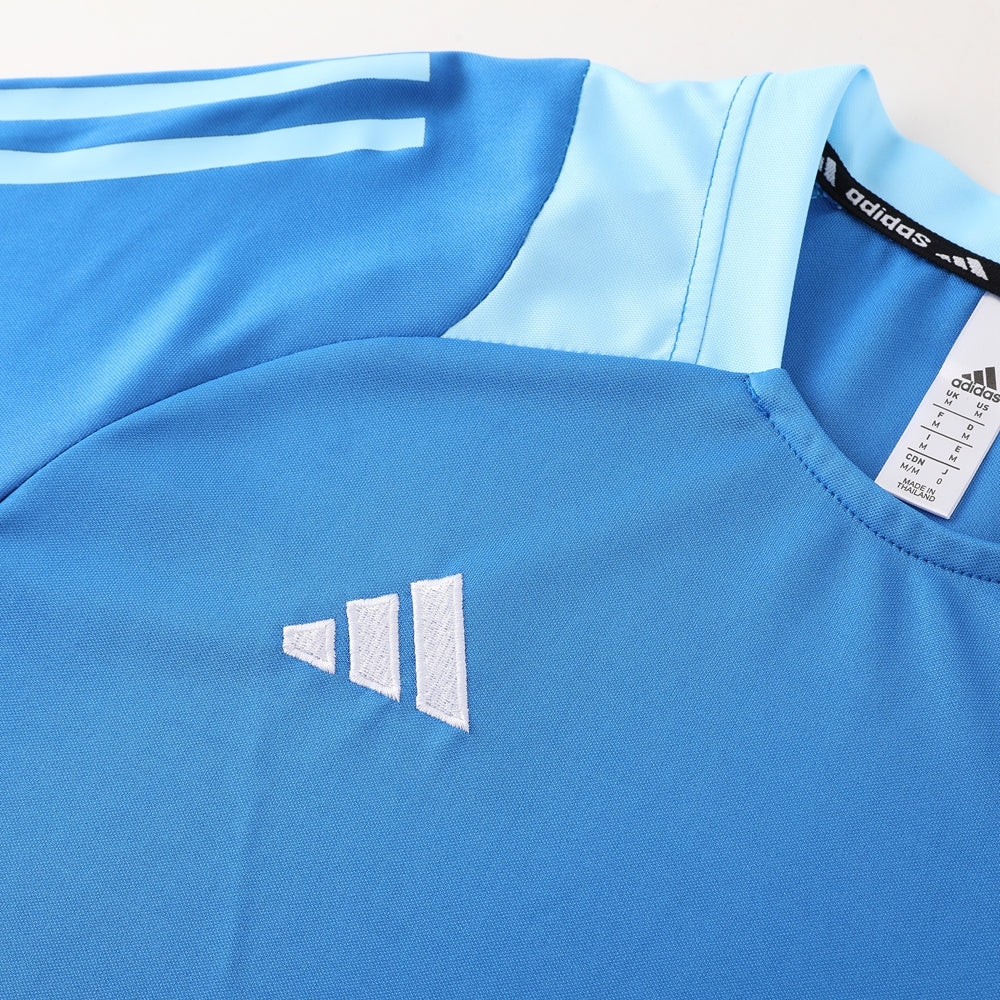 Adidas Short Sleeve Training Jersey Set - AD08- Sky Blue