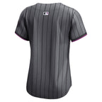 New York Mets Nike Women's 2024 City Connect Limited Player Jersey - Graphite