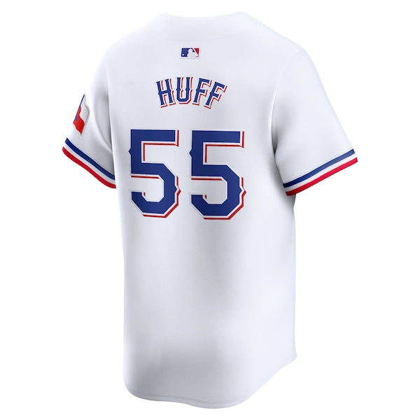 Sam Huff Texas Rangers Nike Home Limited Player Jersey - White