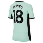 Christopher Nkunku Chelsea Nike Youth 2023/24 Third Stadium Replica Player Jersey - Mint