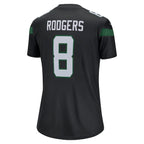 Aaron Rodgers New York Jets Nike Women's Alternate Legend Player Jersey - Stealth Black/Green/White