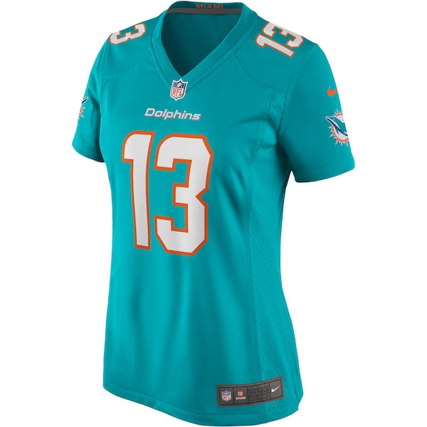 Dan Marino Miami Dolphins Nike Women's Game Retired Player Jersey - Aqua/White