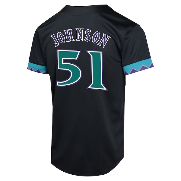 Randy Johnson Arizona Diamondbacks Nike Youth Cooperstown Collection Limited Player Jersey - Black