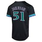 Randy Johnson Arizona Diamondbacks Nike Youth Cooperstown Collection Limited Player Jersey - Black