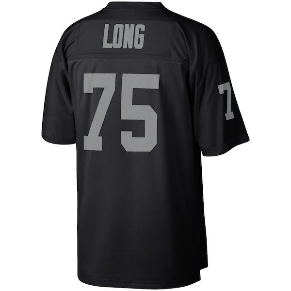 Howie Long Las Vegas Raiders Retired Player Legacy Replica Jersey - Black