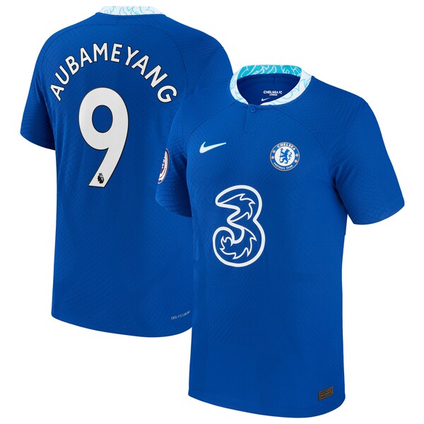 Pierre-Emerick Aubameyang Chelsea Nike 2022/23 Home Vapor Match Authentic Player Jersey - Blue