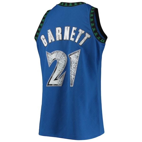 Kevin Garnett Minnesota Timberwolves 2003/04 Hardwood Classics NBA 75th Anniversary Diamond Swingman Jersey - Blue