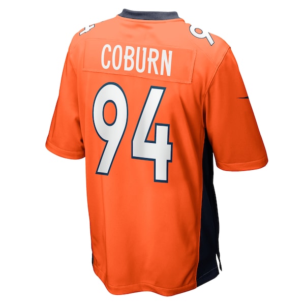 Keondre Coburn Denver Broncos Nike  Game Jersey -  Orange