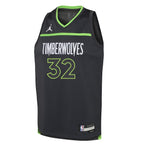 Karl-Anthony Towns Minnesota Timberwolves Jordan Brand Youth Swingman Jersey - Statement Edition - Black