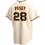 Buster Posey San Francisco Giants Nike Youth Alternate Replica Player Jersey - Cream