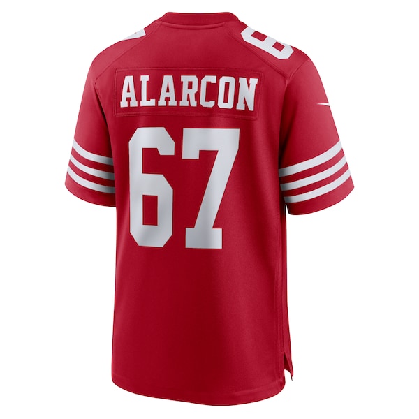 Isaac Alarcon San Francisco 49ers Nike Team Game Jersey -  Scarlet