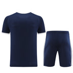 Adidas Short Sleeve Training Jersey Set - AD07- Dark Blue