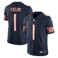 Justin Fields Chicago Bears Nike Vapor Limited Jersey - Navy