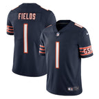 Justin Fields Chicago Bears Nike Vapor Limited Jersey - Navy