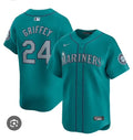 Ken Griffey Jr. Seattle Mariners Nike Home Alternate Limited Player Jersey - Teal