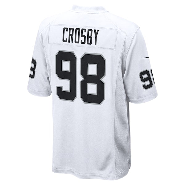 Maxx Crosby Las Vegas Raiders Nike  Game Jersey -  White