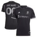 Nashville SC adidas 2024 Man In Black Kit Authentic Custom Jersey - Black