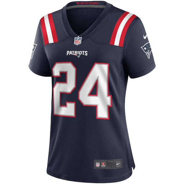 Ty Law New England Patriots Nike Women's Game Retired Player Jersey - Navy/Red
