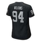 Christian Wilkins Las Vegas Raiders Nike Women's  Game Jersey -  Black
