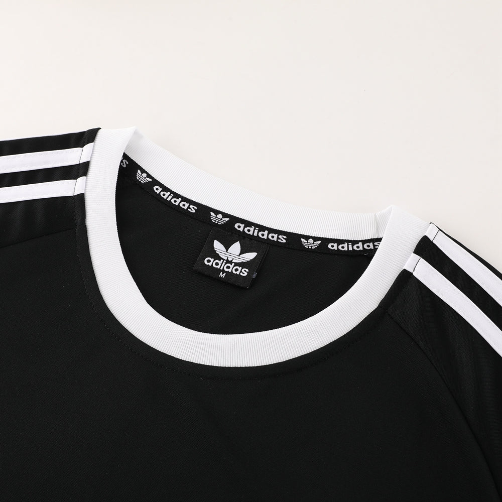 Adidas Short Sleeve Training Jersey Set - AD07- Black