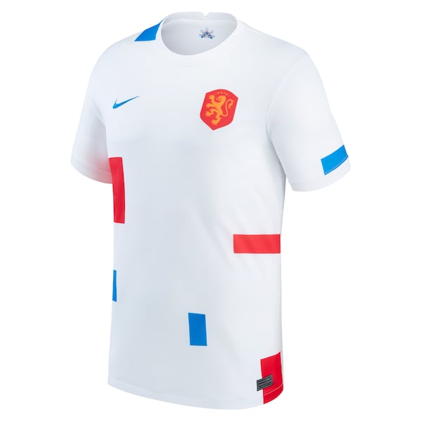 Netherlands Women's National Team Nike 2022/23 Away Replica Blank Jersey - White