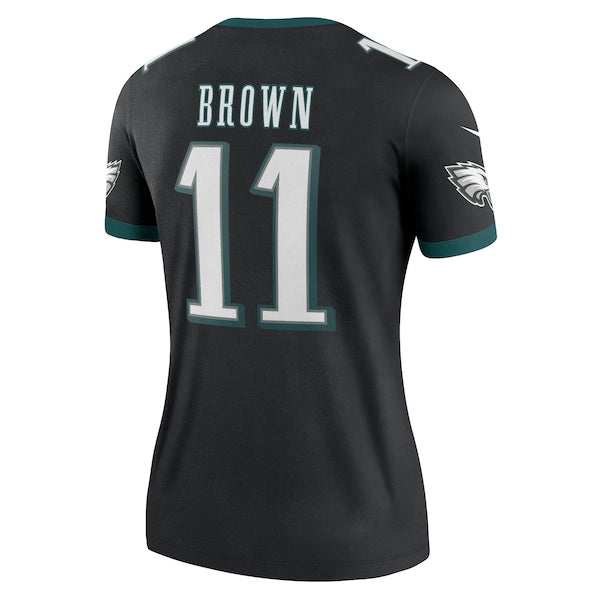 A.J. Brown Philadelphia Eagles Nike Women's Legend Jersey - Black