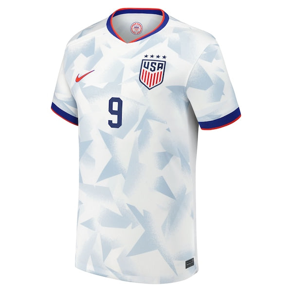 Mallory Swanson USMNT Nike Youth 2025 Home Replica Player Jersey - White