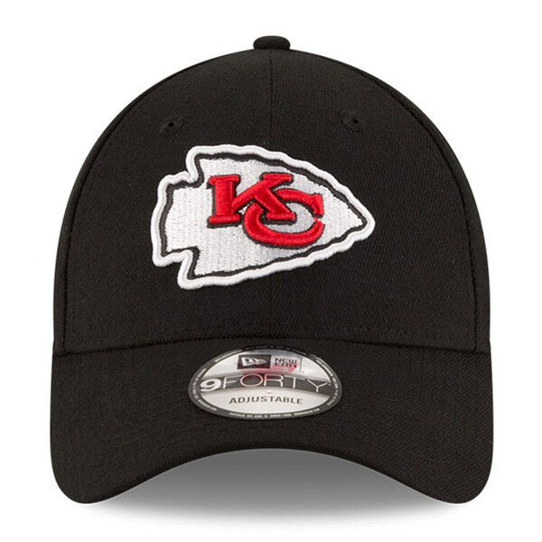 Kansas City Chiefs New Era Super Bowl LVIII Champions Side Patch 9FORTY Adjustable Hat - Black