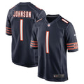 Jaylon Johnson Chicago Bears Nike  Game Jersey -  Navy