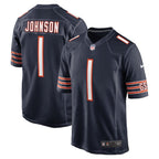 Jaylon Johnson Chicago Bears Nike  Game Jersey -  Navy