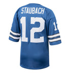 Roger Staubach Dallas Cowboys 1971 Authentic Throwback Retired Player Jersey - Royal