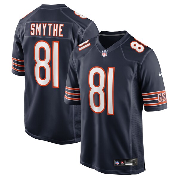 Durham Smythe Chicago Bears Nike Team Game Jersey -  Navy
