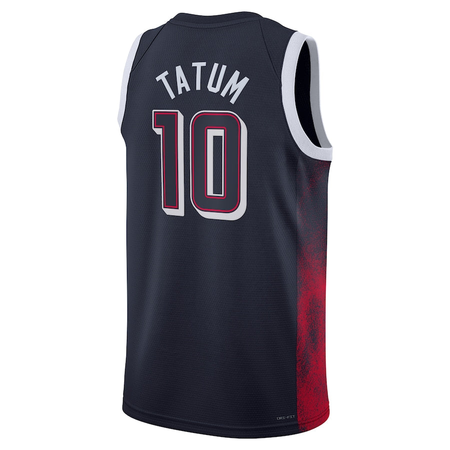 Jayson Tatum #10 USA Men’s National Team USA 2024 OLYMPIC JERSEYS - Navy