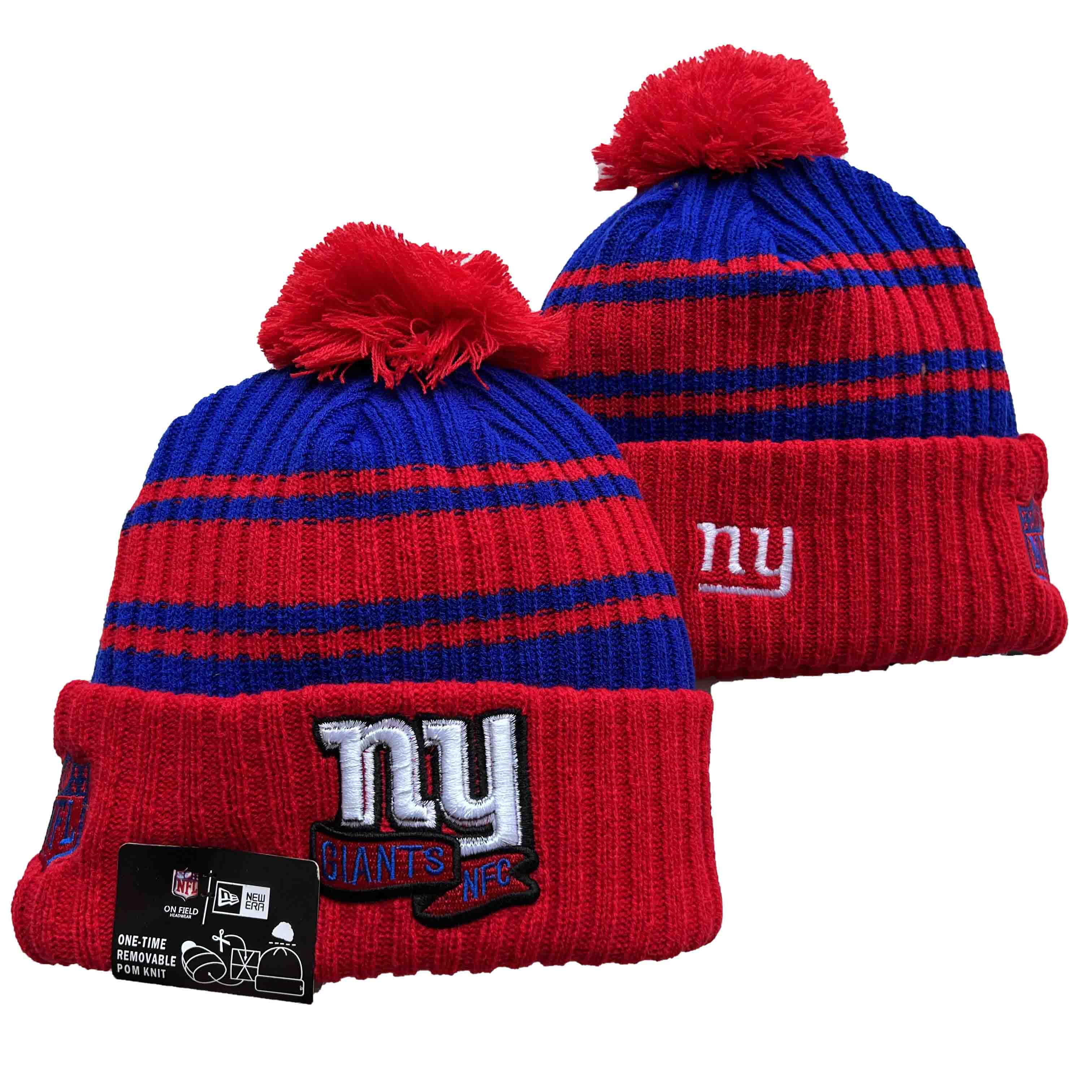 NEW YORK GIANTS KNIT HAT