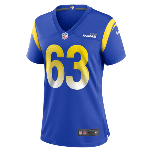 Grant Miller Los Angeles Rams Nike Women's  Game Jersey - Royal