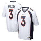 Russell Wilson Denver Broncos Nike Game Jersey - White/Navy/Orange