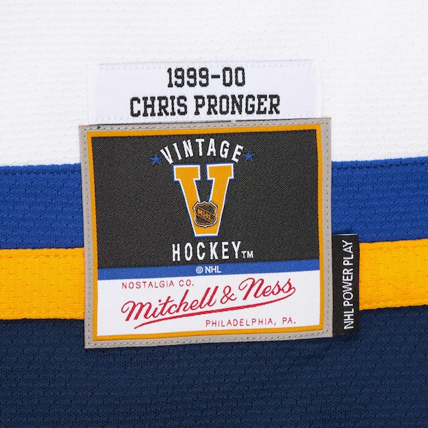 Chris Pronger St. Louis Blues 1999-00 Power Play Jersey - White