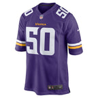Levi Drake Rodriguez Minnesota Vikings Nike Game Jersey -  Purple